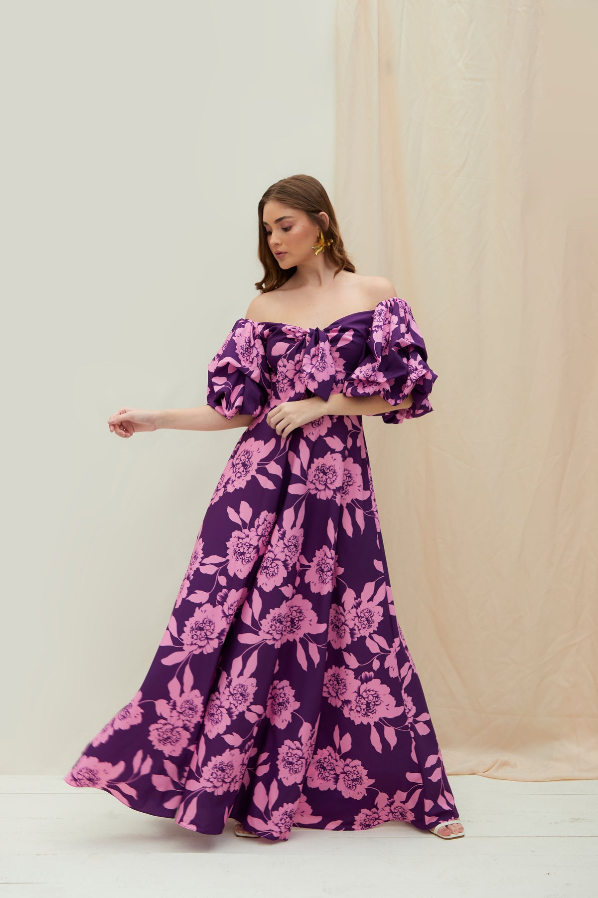 Kaylee Purple Dress